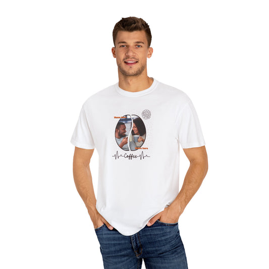 Our Coffee, Our Story – Personalized T-Shirt for Coffee Lovers
